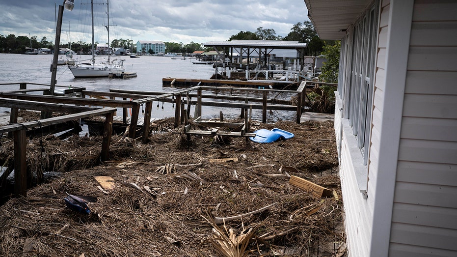 Home, debris